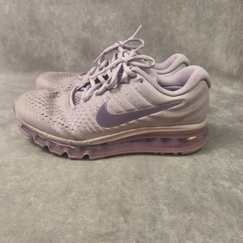 Nike Air Max 2017 Womens Running Shoes Plum Chalk 849560-503 Size 7.5